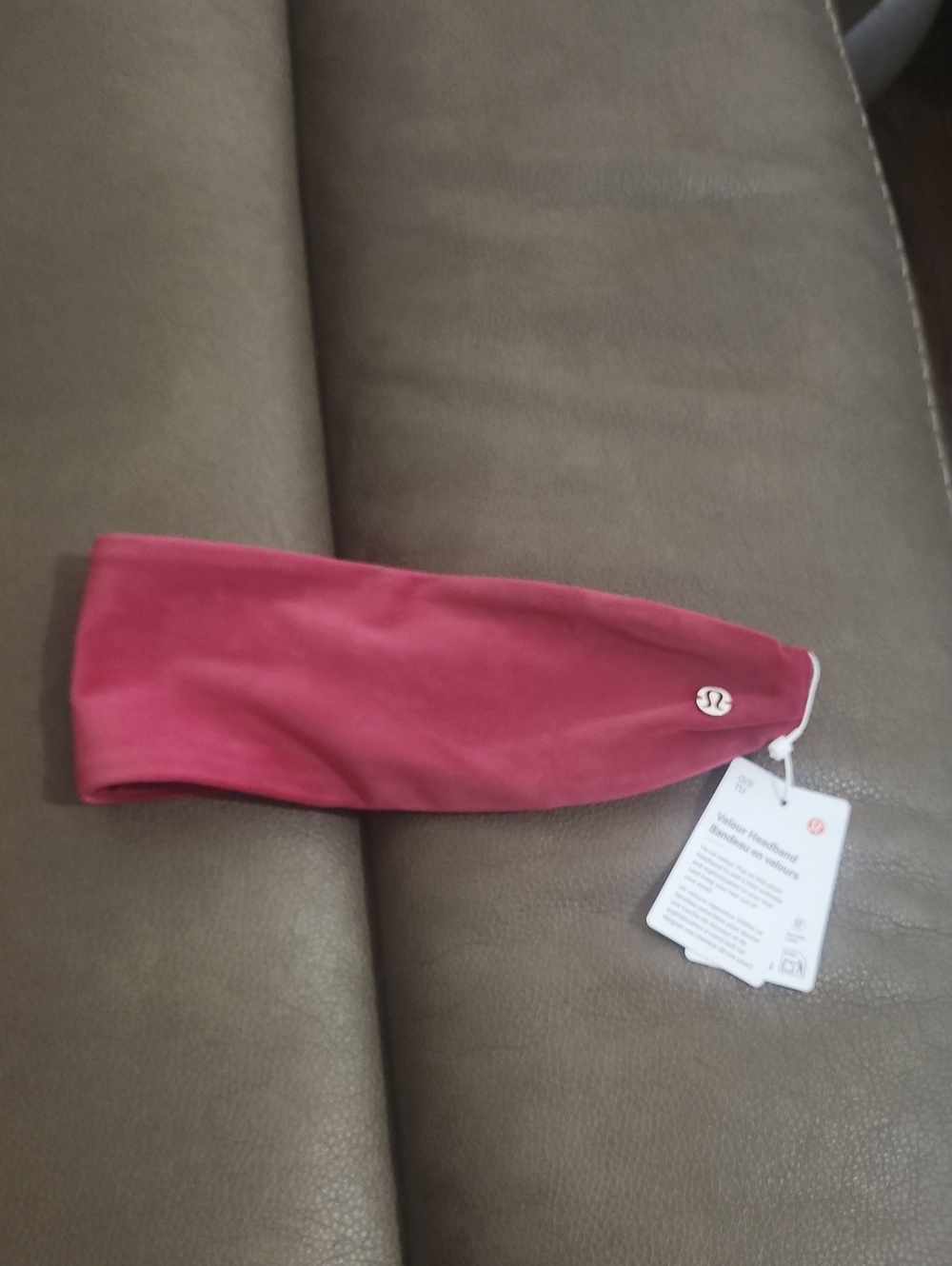 Lululemon athletica Velour Workout Headband